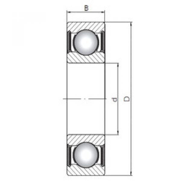 Bantalan 60/28-2RS CX #1 image