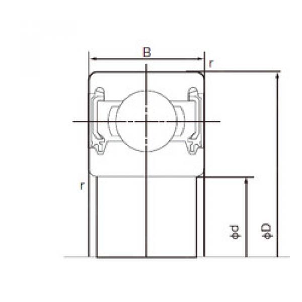 Bantalan 6000-2NKE9 NACHI #1 image