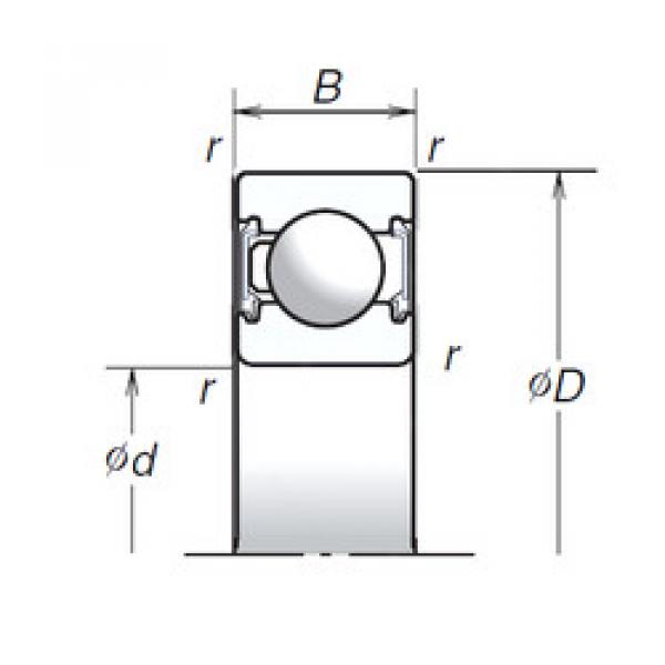 Bantalan 6003T1XVV NSK #1 image