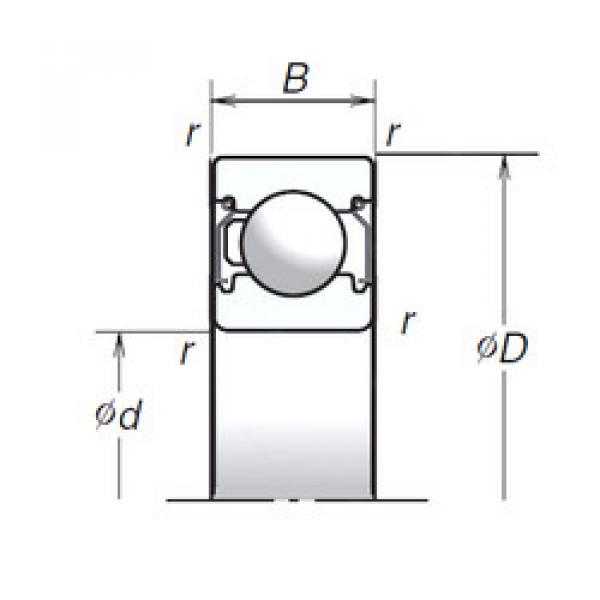 Bantalan 6004T1XZZ NSK #1 image