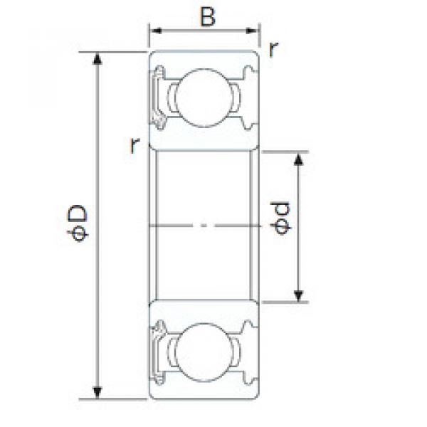 Bantalan 6010NKE NACHI #1 image