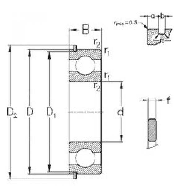 Bantalan 6004-Z-N NKE #1 image