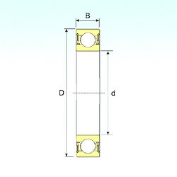 Bantalan 6008-2RZ ISB #1 image