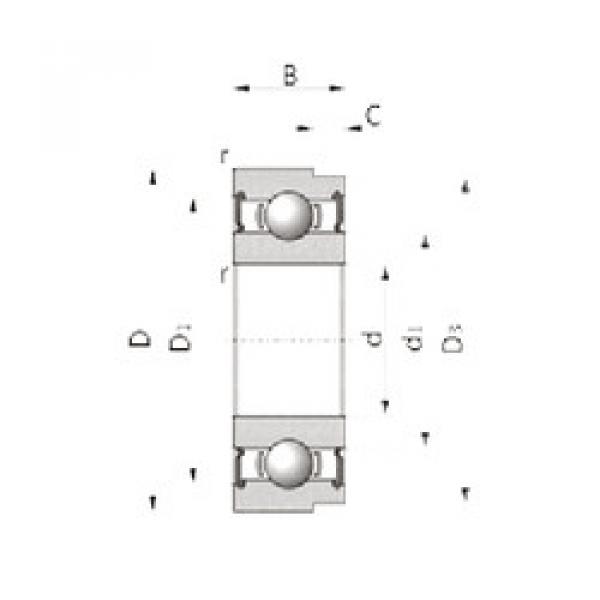 Bantalan 60TM01U40A NSK #1 image