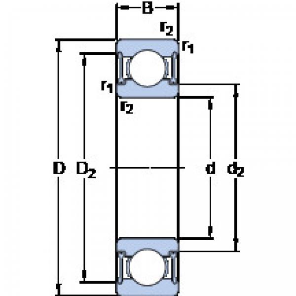 Подшипник W 6000-2RZ SKF #1 image