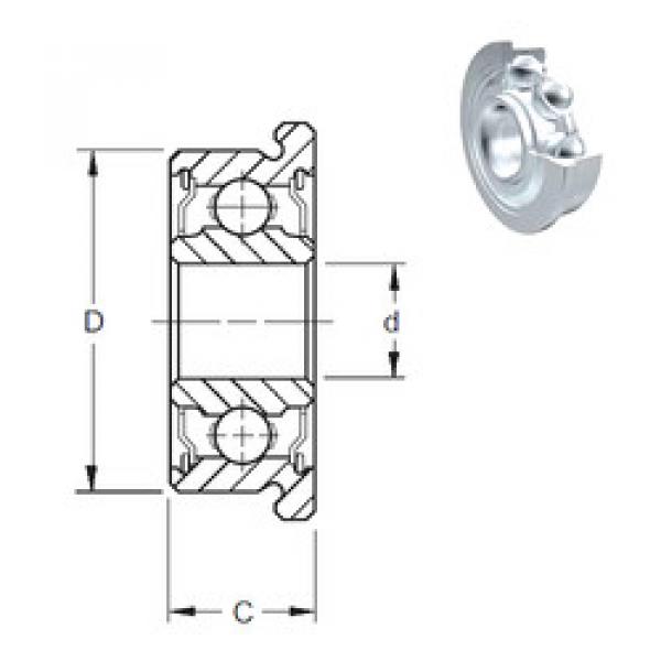 Подшипник MF117-2Z ZEN #1 image