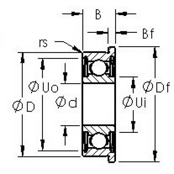 Подшипник SFR166ZZ AST #1 image