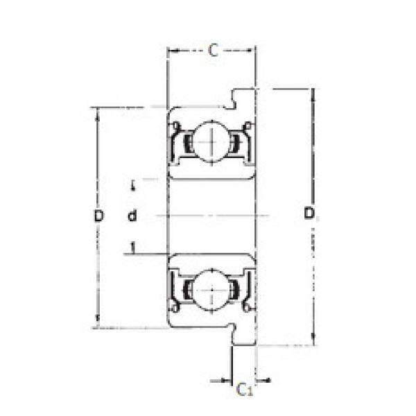 Подшипник MF104ZZ FBJ #1 image