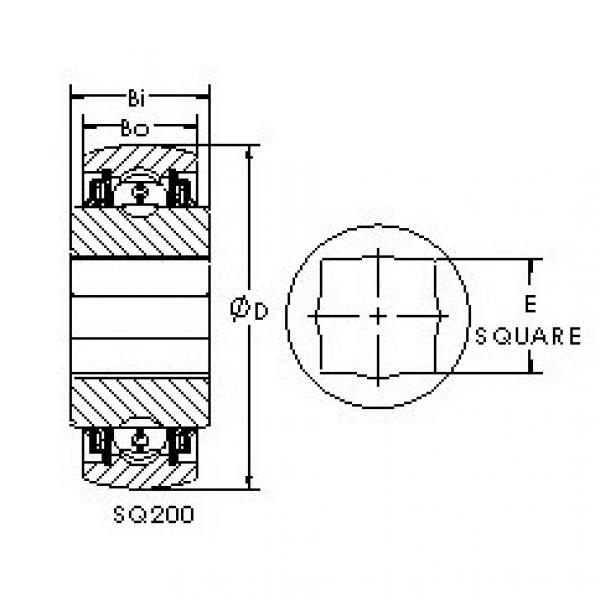 Подшипник SQ208-100 AST #1 image