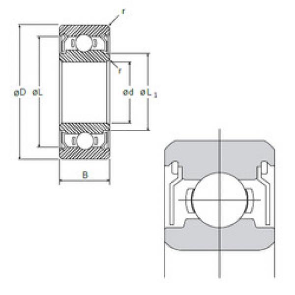 Подшипник L-1150ZZ NMB #1 image