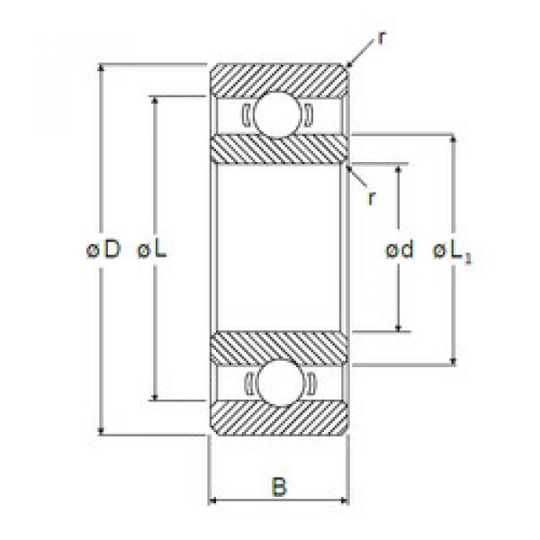 Подшипник R-1350 NMB #1 image