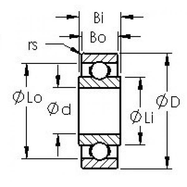 Подшипник RW4 AST #1 image