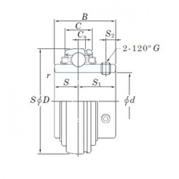 Подшипник UC315L3 KOYO #1 image