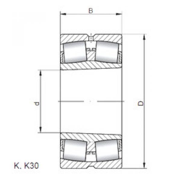 Подшипник 23930 KCW33 CX #1 image