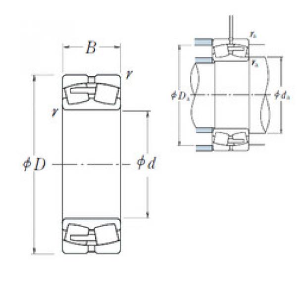 Подшипник 23180CAE4 NSK #1 image