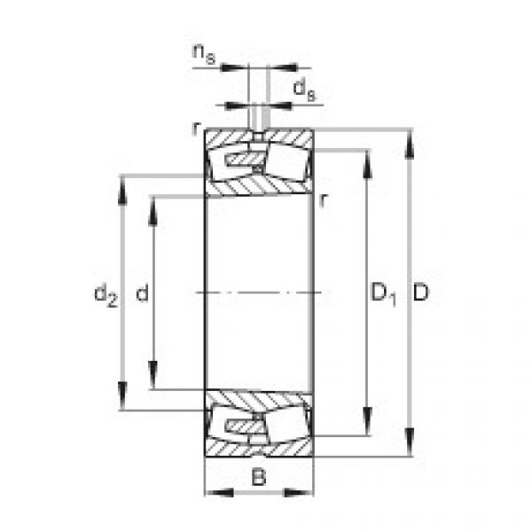 Подшипник 24068-E1A-K30-MB1 FAG #1 image