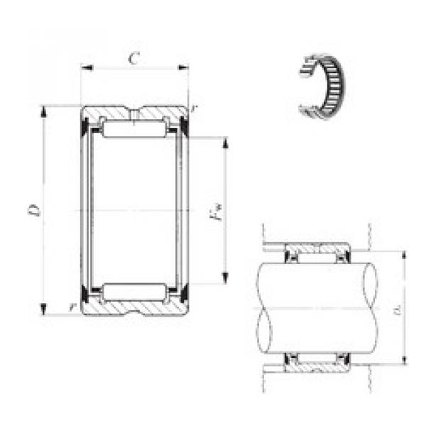 Подшипник RNA 6901UU IKO #1 image