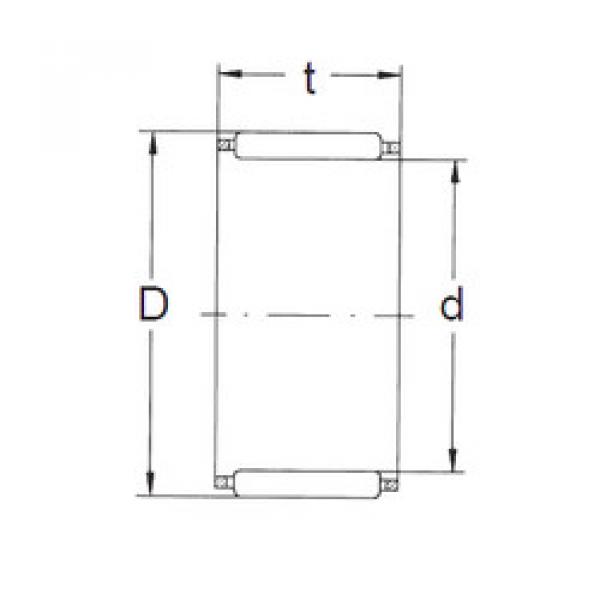 Подшипник K12X18X12 FBJ #1 image