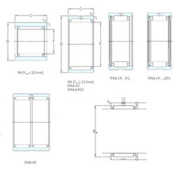 Подшипник RNA4910RS SKF #1 image