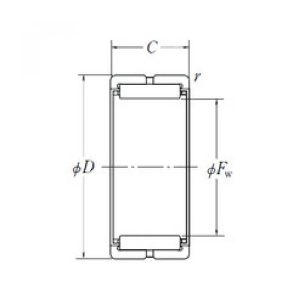 Подшипник RNA4856 NSK #1 image