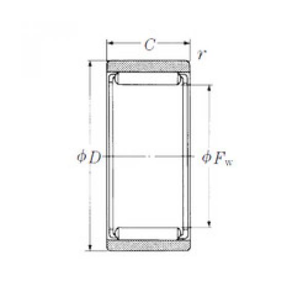 Подшипник RNAF9011030 NSK #1 image