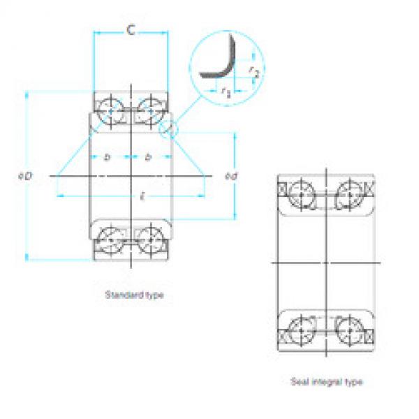 Подшипник ZA-48BWD02A2CA97** NSK #1 image