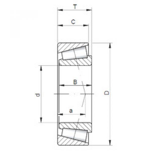 Подшипник 33016 A CX #1 image