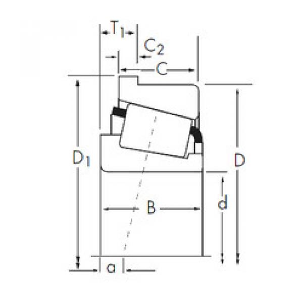 Подшипник X30210M/Y30210RM Timken #1 image