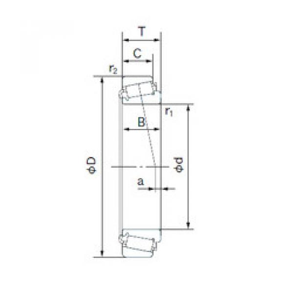 Подшипник 45290/45221 NACHI #1 image