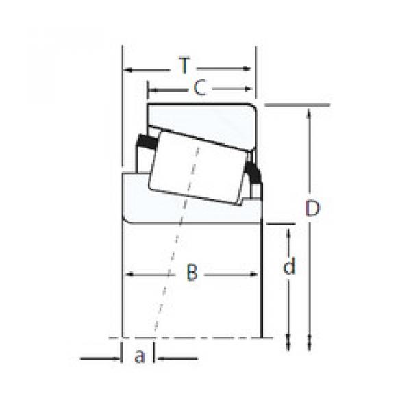 Подшипник X32018XM/Y32018XM Timken #1 image