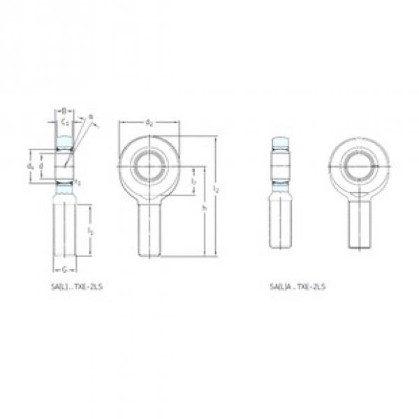 Подшипник SAL35TXE-2LS SKF #1 image