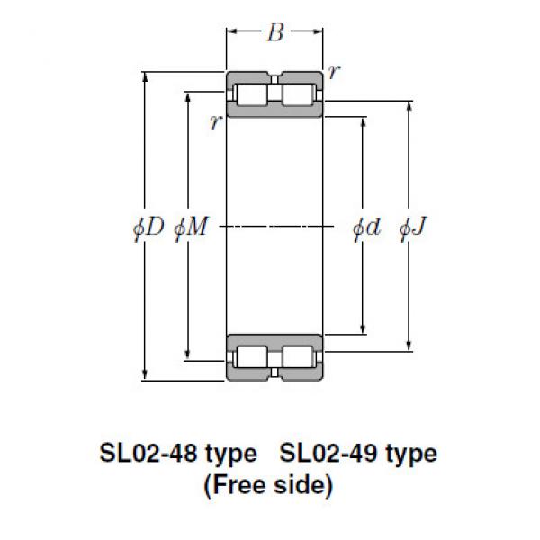 Bearing SL01-4980 #1 image