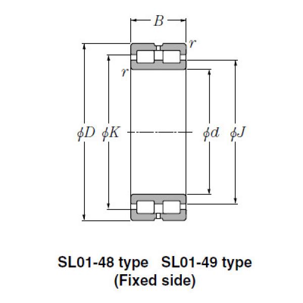 Bearing SL02-4832 #1 image